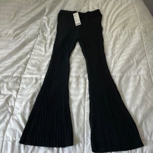 Flare Urban Outfitters Ribbed Pants